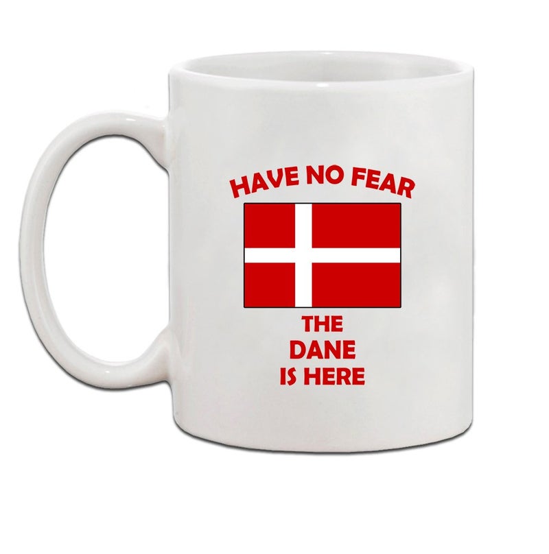 Speedy Pros Have No Fear Danish Is Here Denmark Danes Ceramic Coffee Tea Mug Cup Holiday Christmas Hanukkah Gift For Men & Women - Image 2